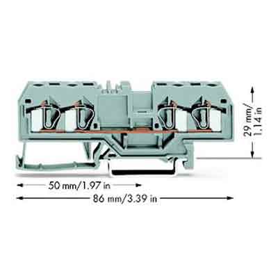 RB4-140系列正面接线端子